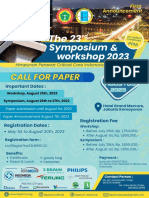 1st Announcement Symposium & Workshop HIPERCCI 2023 FIX