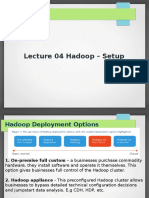 04 Hadoop Setup 05 CLI 06 Running MapRed