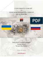 TÜBA-Rusya'nın Ukrayna'yı İşgali Ve Uluslararası İlişkiler Çalıştayı Sonuç Raporu