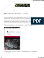 Manuales de mecánica Mazda PDF Descarga Gratis
