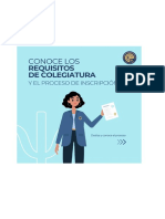 Información de Trámite de Colegiatura PDF