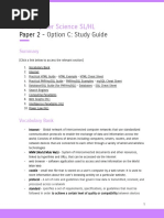 Option C Study Guide