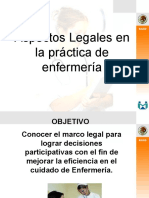 Aspectos Legales de Enfermería