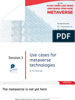 Session 3 - Use Cases For Metaverse Technologies EN