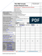 2-Sika RD Sample Transport Request Form - WGC To Sika Lyon