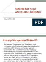 Manajemen Risiko K3 Di Dalam Dan Di Luar