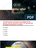 Quiz - Sistema Solar