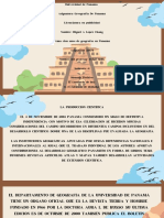 100 años de geografía en Panamá: producción científica y académica