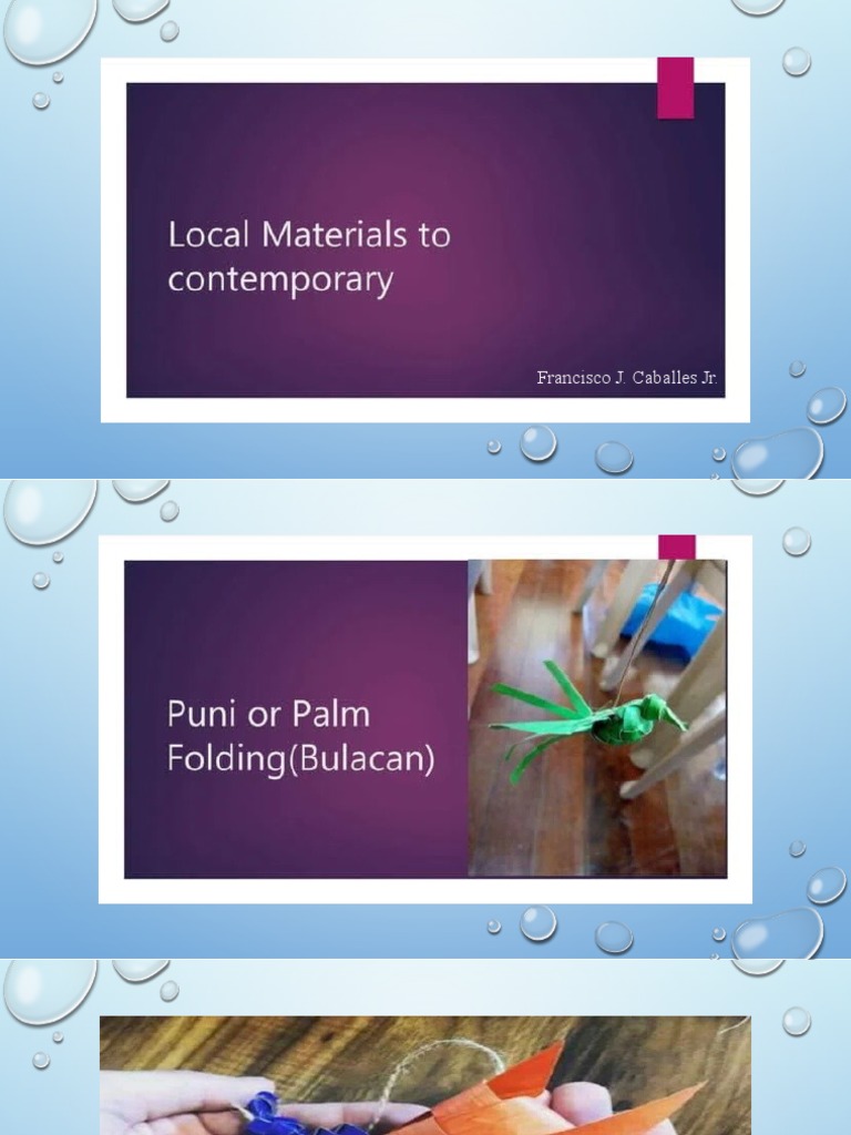 10 Local Materials Used in Creating Art | PDF