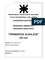 02 - PRIMEROS AUXILIOS - IAySI - 2020 - Rev 02