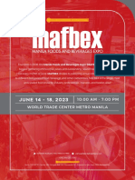 MAFBEX Brochure