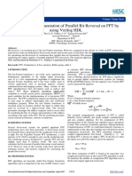 Design and Implementation of Parallel Bit Reversal On FFT by Using Verilog H PDF