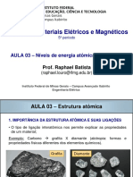 Estrutura atômica e propriedades dos materiais