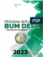 Rencana Program Kerja BUM Desa 2023