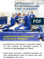 Aula 6- Assistência de Enfermagem No Pré e Pós Operatório.
