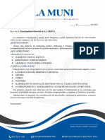 Carta Muni LA ARENA PDF