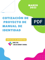 Informe Marketing Moderno Blanco PDF