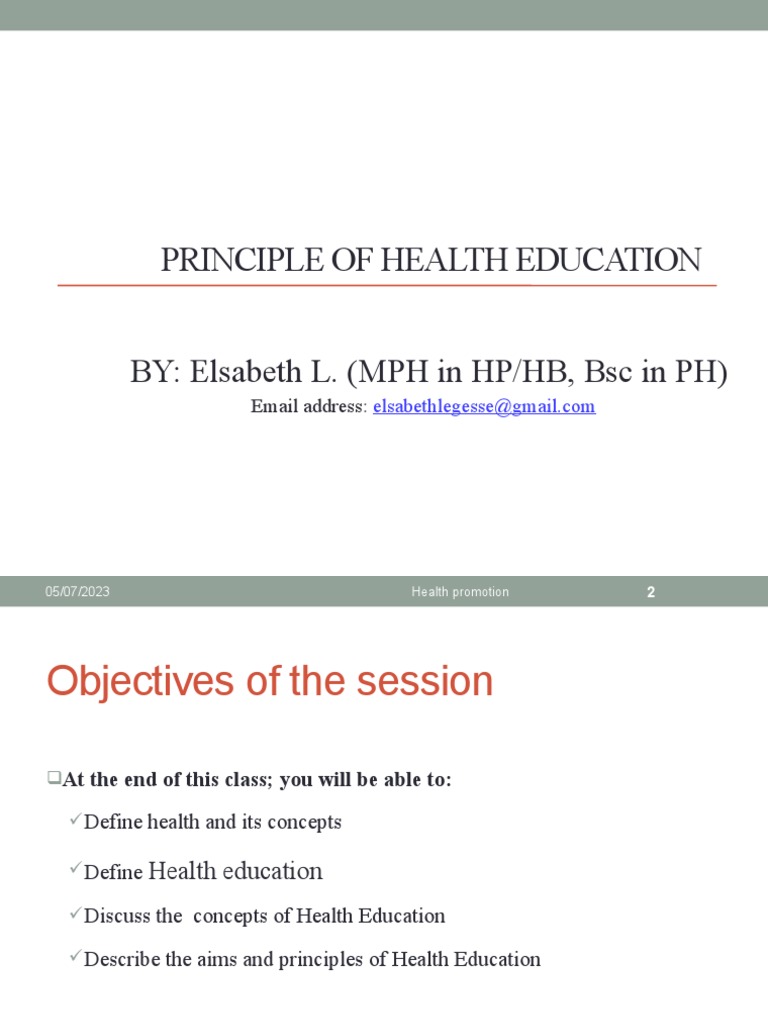 Introductionto Health Promotion Pdf Health Promotion Health Education