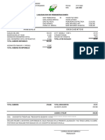 Liquidación de remuneraciones de Gabriela Correa Azocar