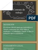 Diapositivas Contrato de Trabajo 2023