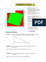 Theoreme de Pythagore D Un Angle Aigu Cours 2 FR PDF