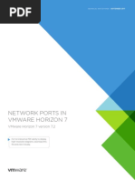 Vmware Horizon 7 End User Computing Network Ports