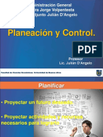 Clase Planeación y Control PDF