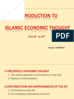 Introduction To Islamic Economic Thoughts PDF