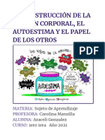 La Construcción de La Imagen Corporal, El Autoestima y El Papel de Los Otros PDF