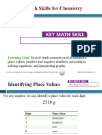 1 4 Key Math Skills 13th Ed