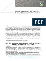 Discursos Sustentaveis para Politicas Pu PDF