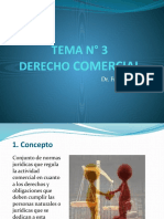 Tema #3. Derecho Comercial