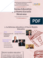 Reforma Educativa Del 2016 y NEM