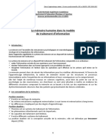 La Mémoire Humaine Et T I - Résumé - PDF - AKOUL PDF