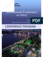 Conference Overview and Program for International Conference on Safety 2014