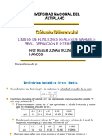 Limites de Una Funcion 2022-Clases PDF