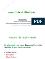 1-Pharmacie Clinique Cours 1