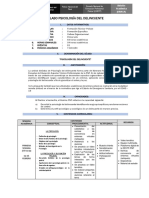 Silabo Desarrollado - Psicología Del Delincuente 2021 PDF