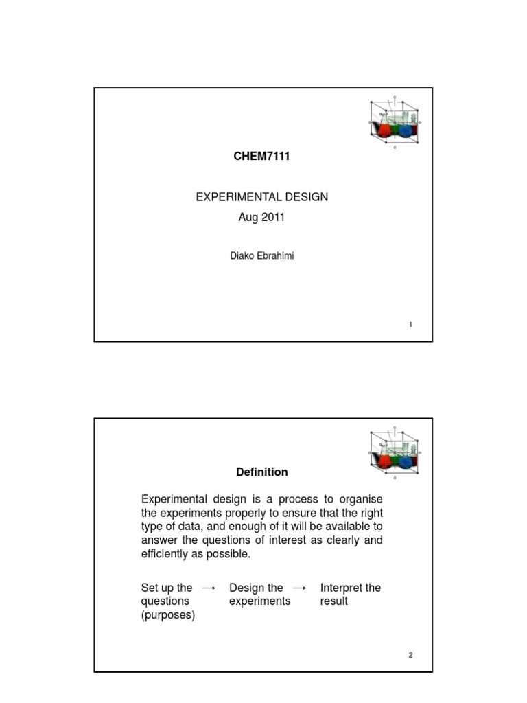 Experimental Design | Design Of Experiments | Experiment