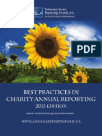 Queens Voluntary Sector Best Practices in Charity Annual Reporting 2013 PDF