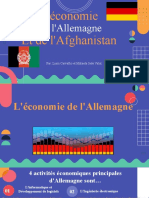 L'économie de L'allemagne Et de L'afghanistan