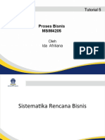 Pengayaan Materi Seesi 5 Sistematikan Rencan Bisnis