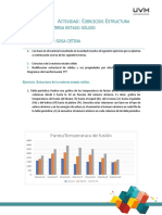 Estructura sólida ejercicios