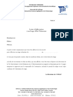 FO-PFE-12 00 Lettre D'affectation À Un Stage D'eté Volontaire PDF