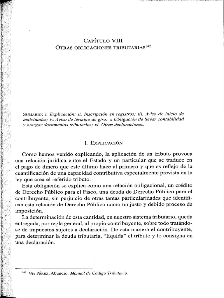 Obligaciones Tributarias de Matus Fuentes | PDF | Contabilidad | Impuestos