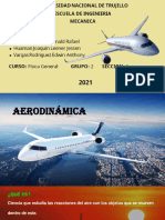 Trabajo Física Sustentación de Un Avión PDF