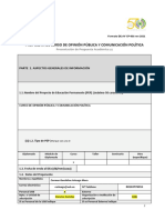 Curso Opinión Pública y Comunicación Política