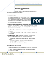 Lista de Documentacao Fies 2021 1 Unnesa.. 1 PDF