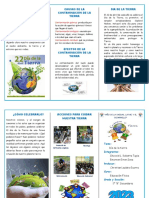 Educacion Fisica Triptico