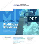 Programa Maestria en Políticas Publicas U. Austral 2022 PDF
